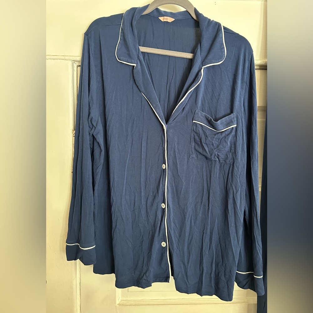 Eberjey Large Blue Pajama set